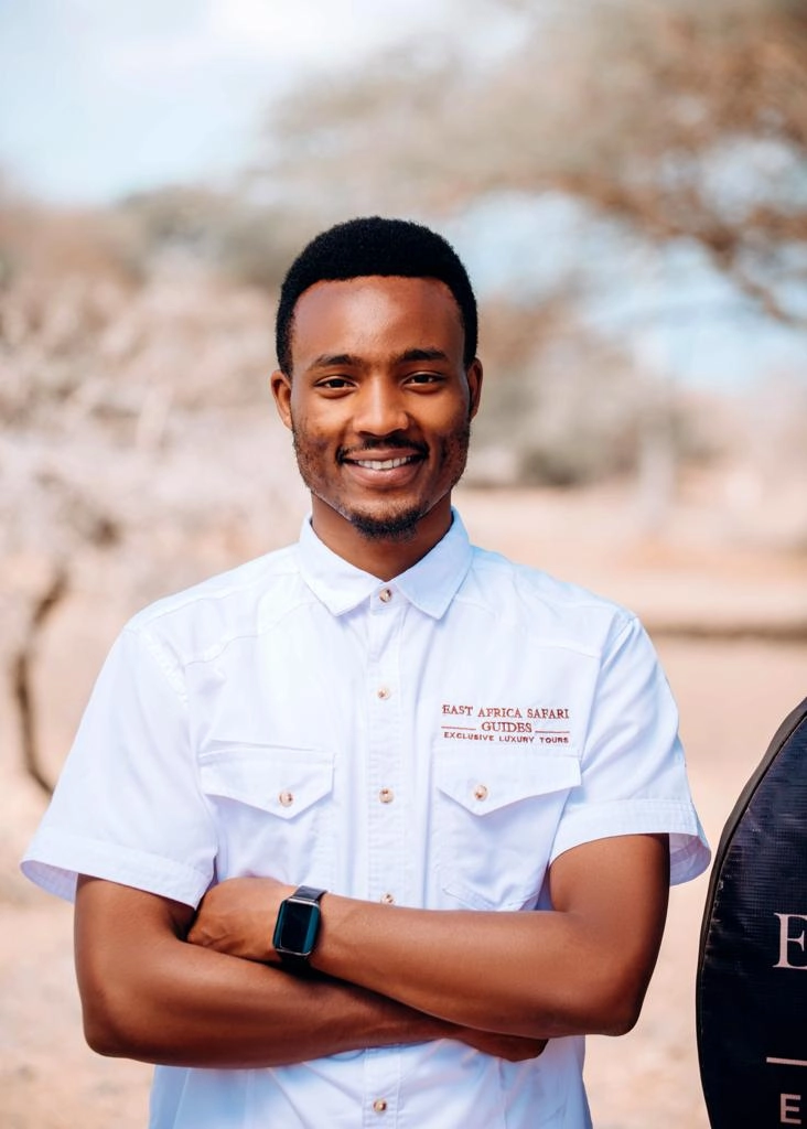 Goodluck Sikawa, co-founder of East Africa Safari Guides