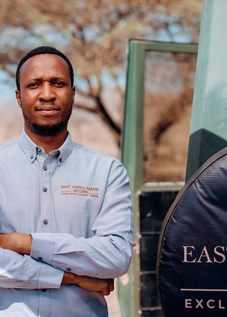 Omary Mchomvu, co-founder of East Africa Safari Guides