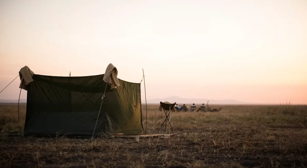 Fly camping Safari experience in Tanzania with East Africa Safari Guides 2025/2026