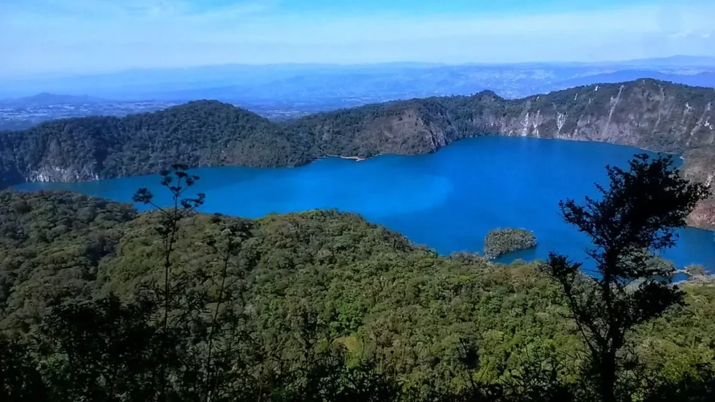 Lake Ngosi in Mbeya - Tanzania. The famous lakes in Tanzania